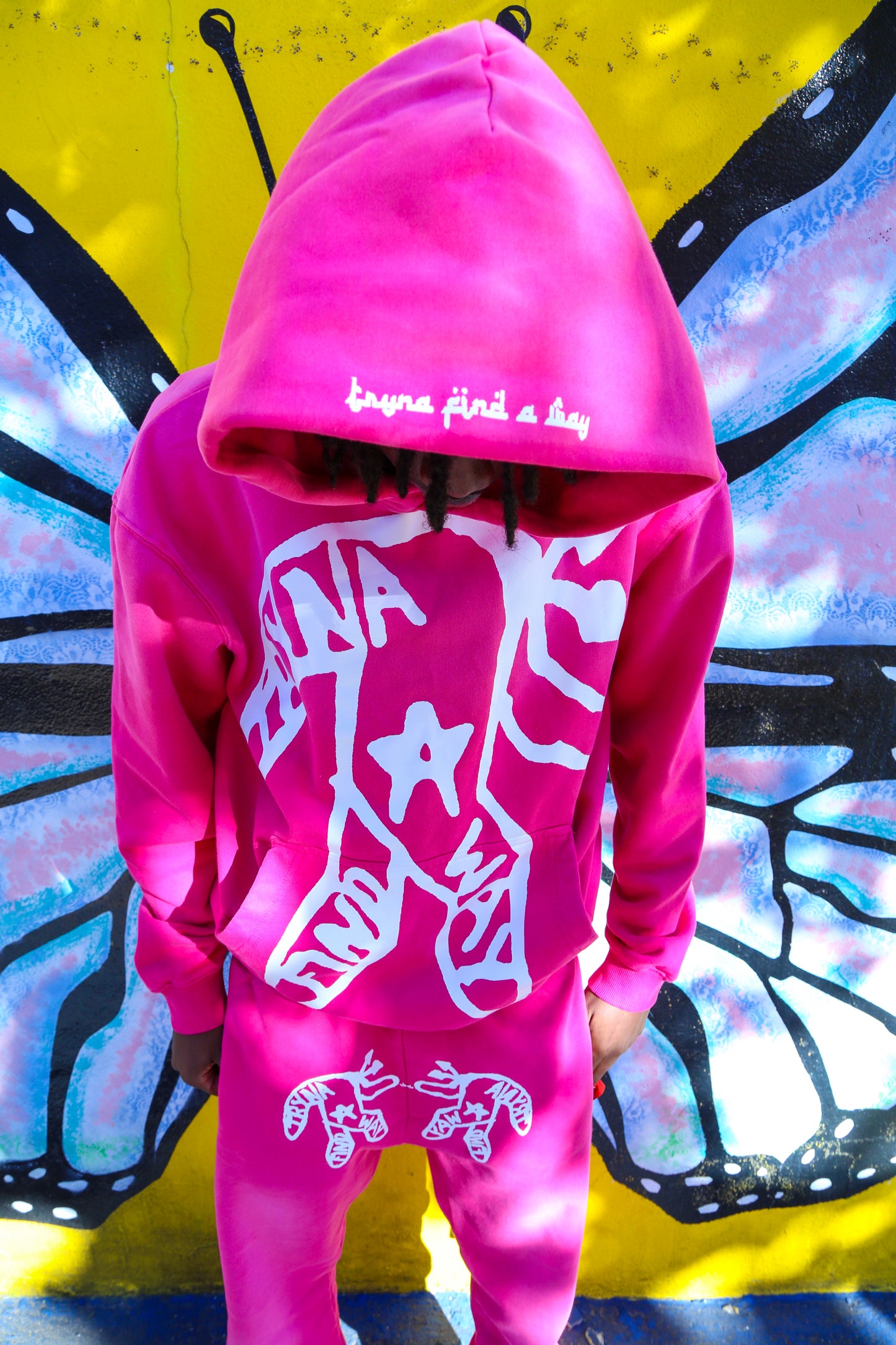 'My Destination' Pink Hoodie ALMOST SOLD OUT