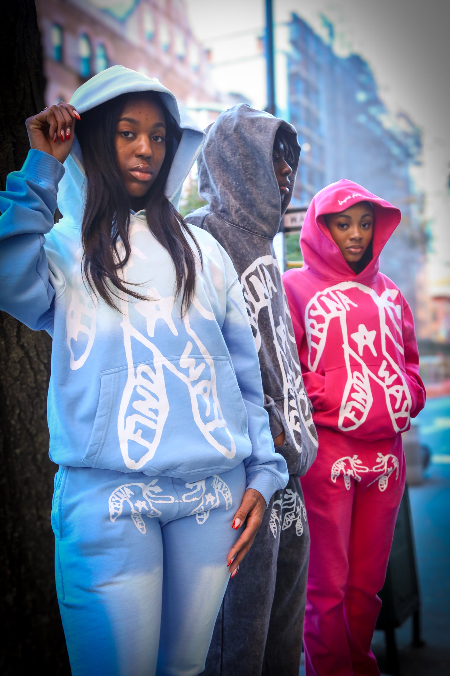 'My Destination' Sky Blue Sweatpants ALMOST SOLD OUT