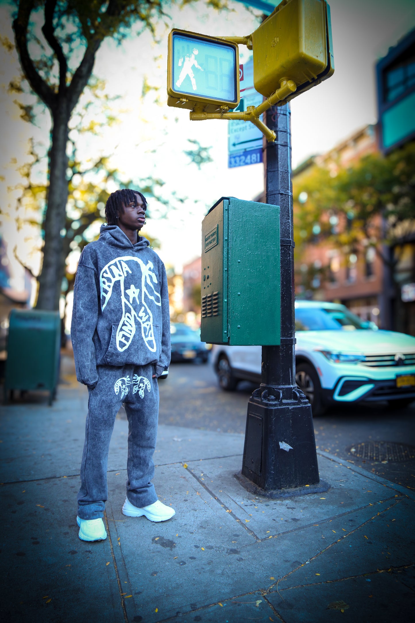 'My Destination' Gray Flared Sweats ALMOST SOLD OUT