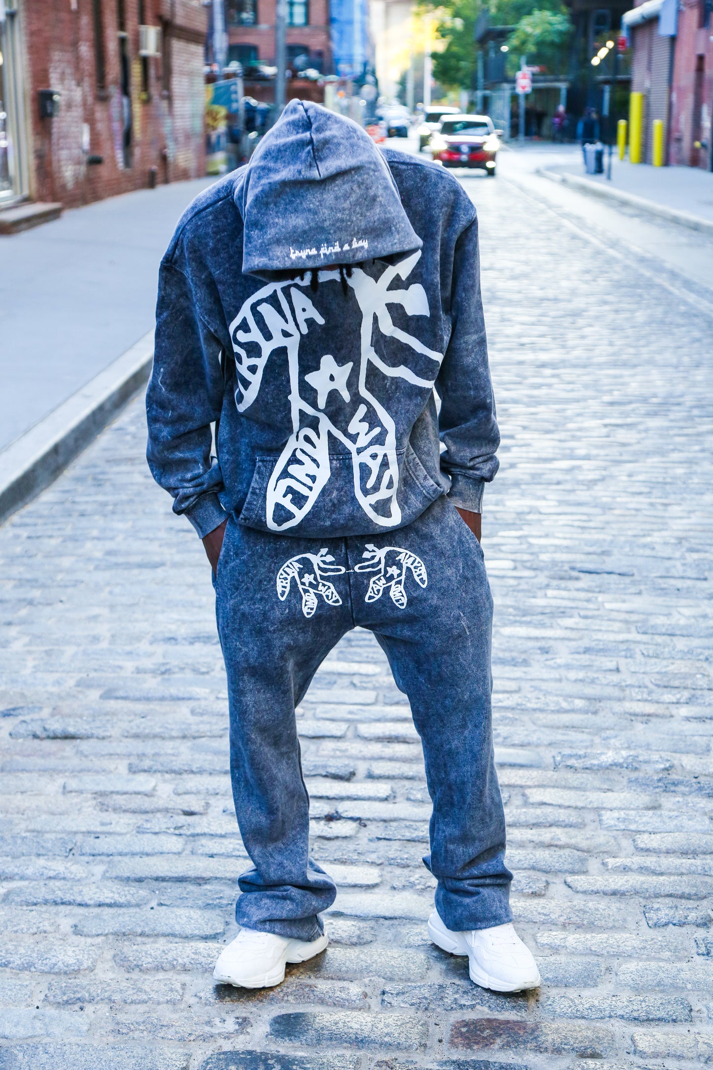'My Destination' Gray Flared Sweats ALMOST SOLD OUT