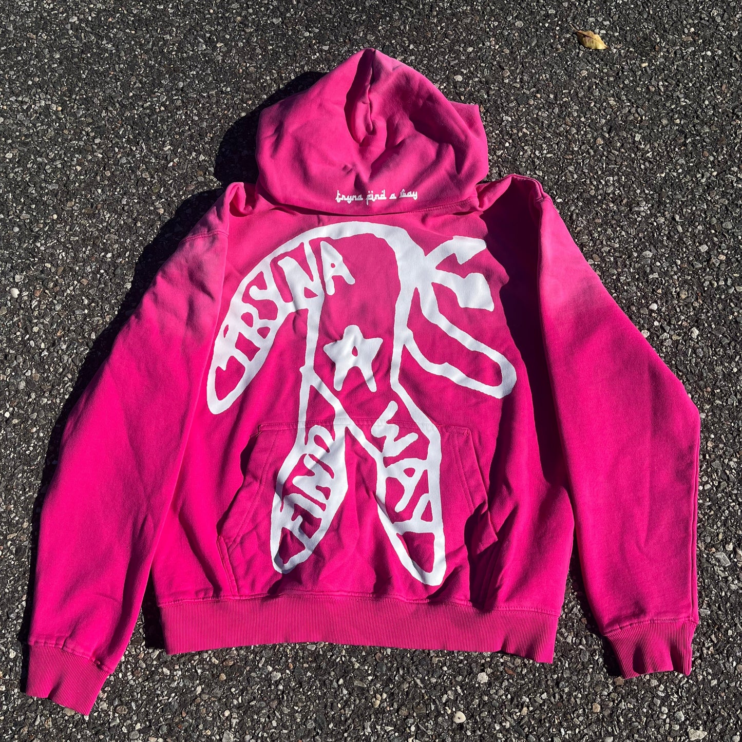 'My Destination' Pink Hoodie ALMOST SOLD OUT