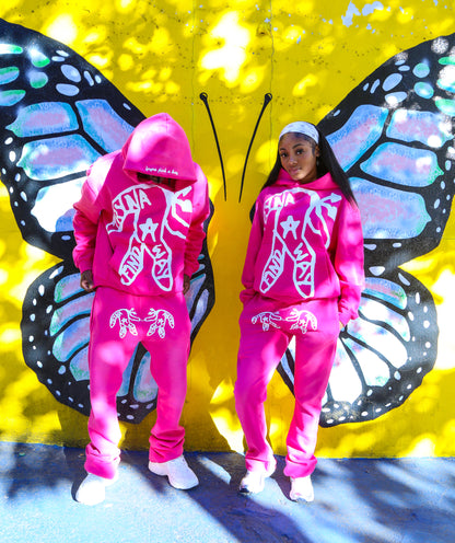'My Destination' Pink Hoodie ALMOST SOLD OUT