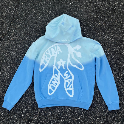 'My Destination' Sky Blue Hoodie ALMOST SOLD OUT